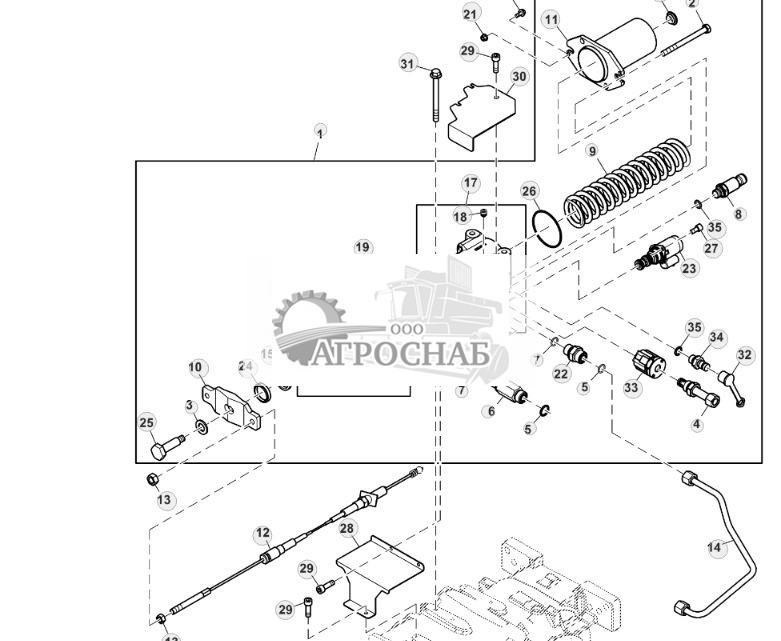 Клапан силового привода стояночного тормоза, 30 kmh - ST880334 231.jpg